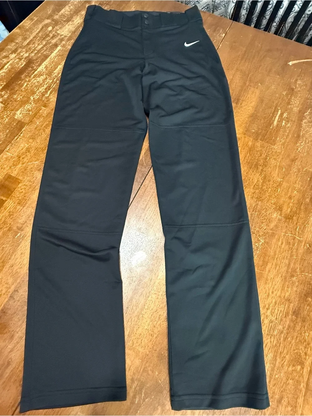 Nike Vapor Pro Baseball Pants Men’s Small Black Slim Fit NWT Full Length
